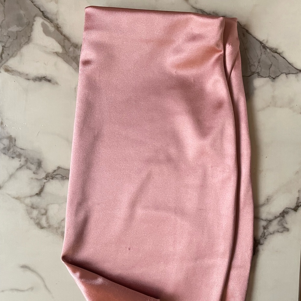 Satin Mini Skirt